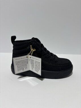 Billy Footwear Kids’ Billy CS High Top Sneakers Black, Boys’ Size 12 M
